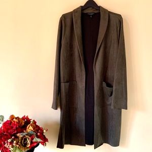 Laundry Brand Women’s Faux Suede Duster Jacket
